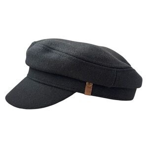 Frye Newsboy Hat Unisex Fiddler Cap Wool Winter Fall Army Green Medium Large